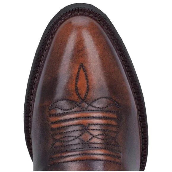 LAREDO MEN'S SIDE ZIPPER WESTERN BOOTS - ROUND TOE